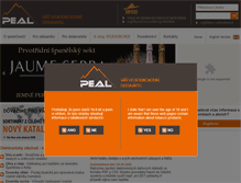 Tablet Screenshot of peal.cz